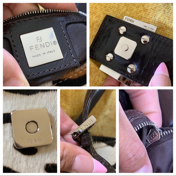 FENDI leopard print shoulder bag - Picture 14 of 14